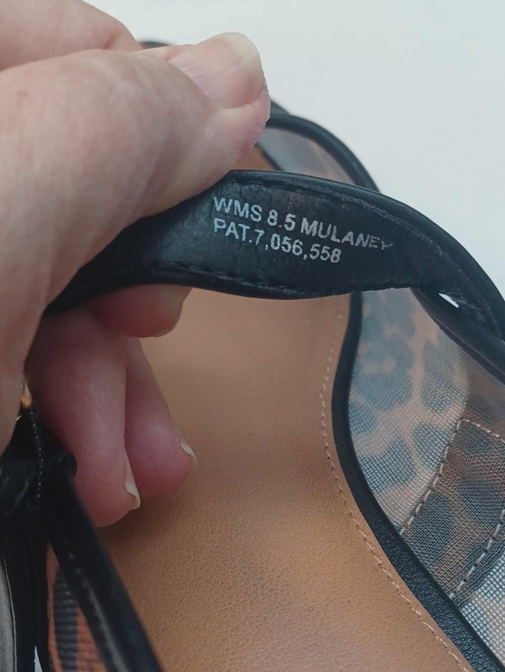 DV by Dolce Vita Leopard-Print Mary Jane Flats with Black Strap - Picture 7 of 8